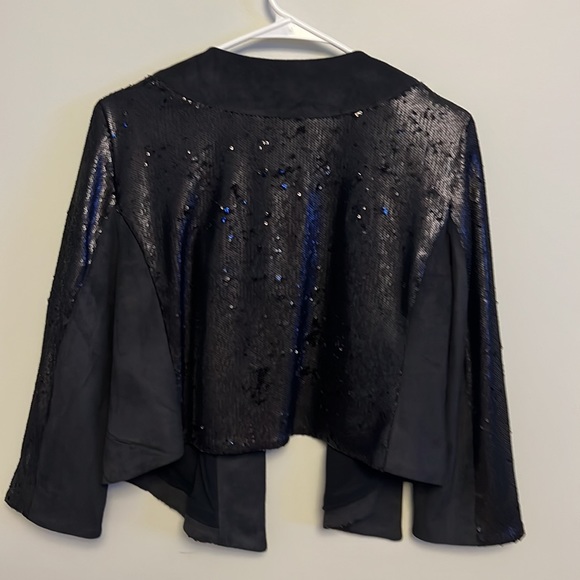Anthropologie Shonda Sequin Jacket Size MP - Picture 2 of 6
